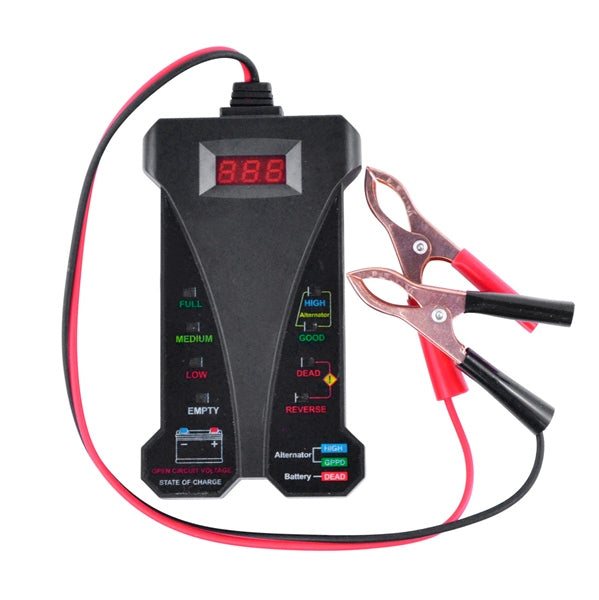 Kimpex HD Testeur de batterie universel 12V à affichage digital (225523)