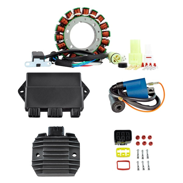 Kimpex HD Stator HP, Regulator, HP CDI Box & External Ignition Coil Kit (225744)