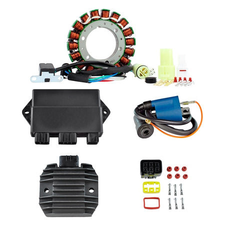 Kimpex HD Stator HP, Regulator, HP CDI Box & External Ignition Coil Kit (225744)
