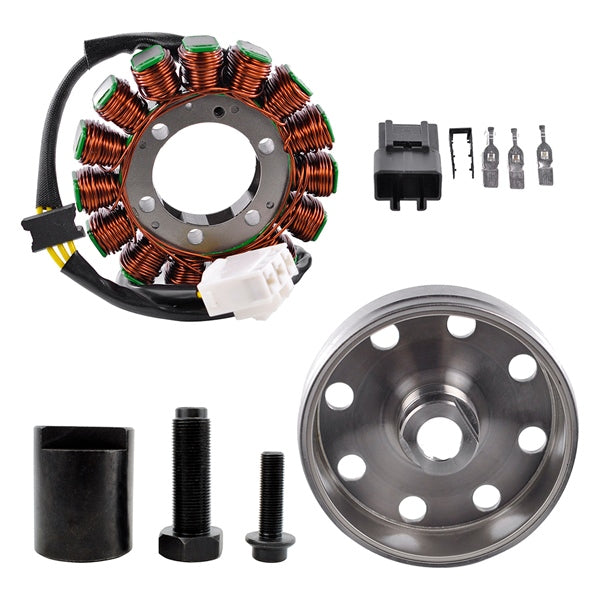 Kimpex HD Stator, Kokusan Flywheel & Puller Recall Kit (225753)