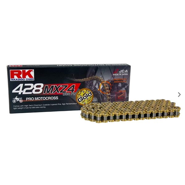RK MXZ4 Supercross Racing Chain - Non-Sealed