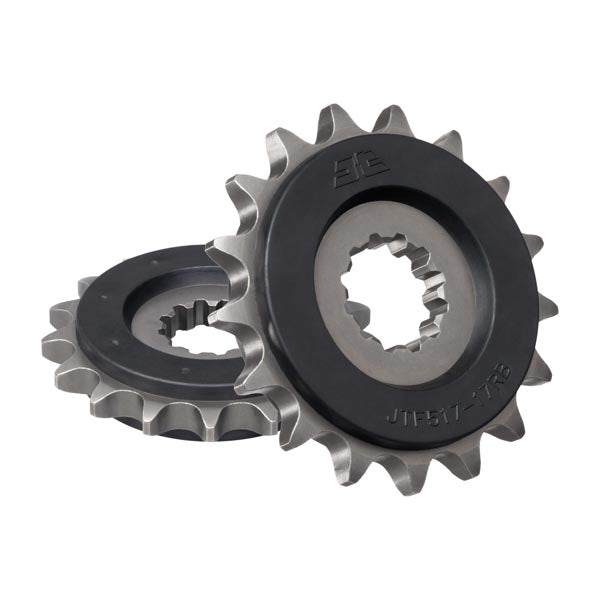 Pignon avant amorti en caoutchouc JT 517 (JTF517.17RB)