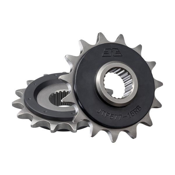 Pignon avant amorti en caoutchouc JT 577 (JTF577.15RB)