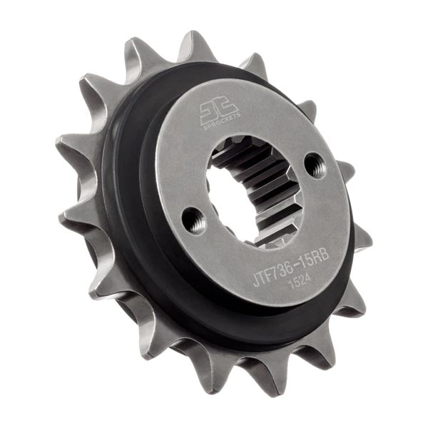 Pignon avant amorti en caoutchouc JT 736 (JTF736.15RB)