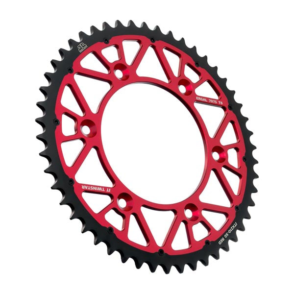 Pignon arrière JT 210 Twinstar (JTX210.50RED)