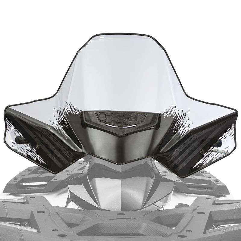 2436-987 - Arctic Cat ATV WindGuard 2 Quick-Attach Tall Windshield - 2015-2024 XR Alterra