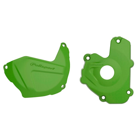 Polisport Clutch Kit & Inginition Cover Protector — KAWASAKI
