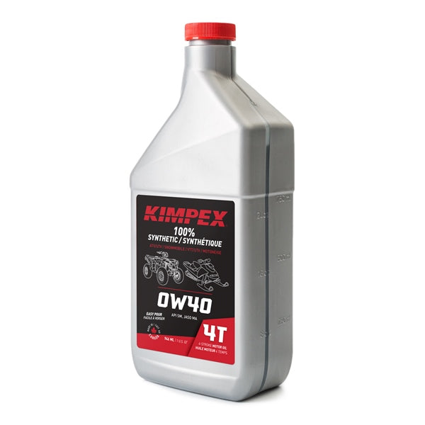 Kimpex 4-S100 0W40 Snowmobile/ATV Engine Oil (260612)