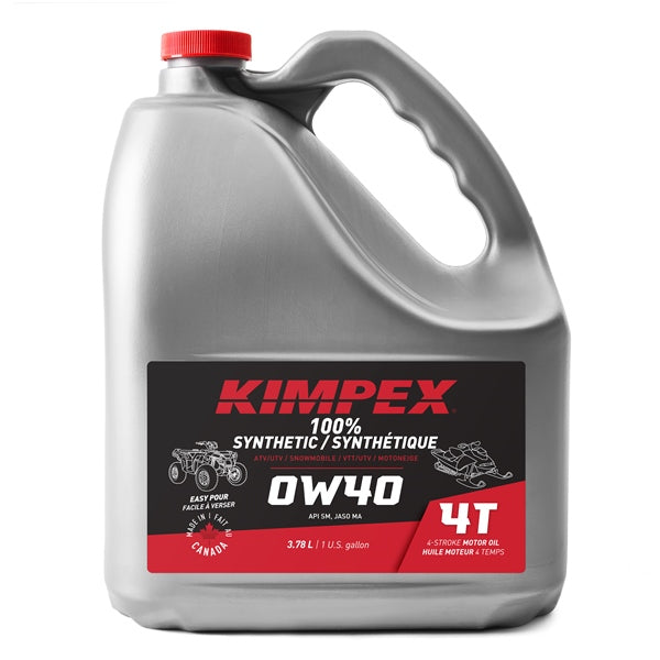 Kimpex 4-S100 0W40 Snowmobile/ATV Engine Oil (260613)