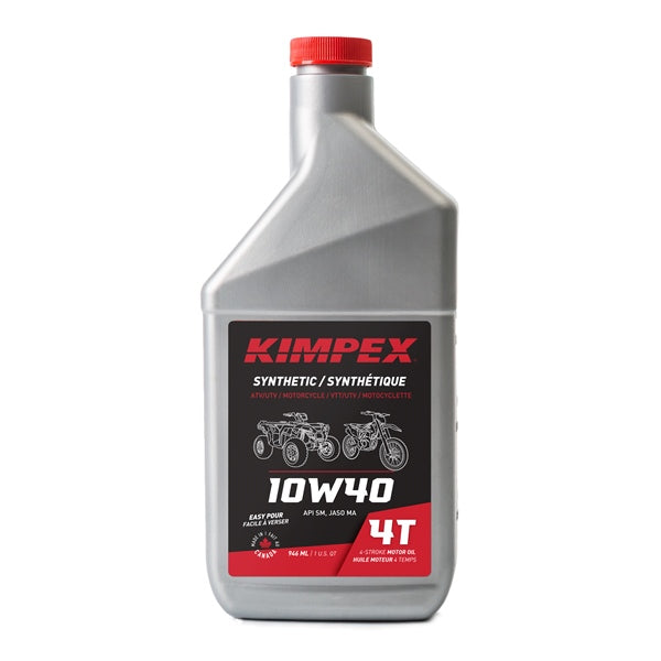 Kimpex 10W40 Moto/ATV 4-STROKES Engine Oil (260620)
