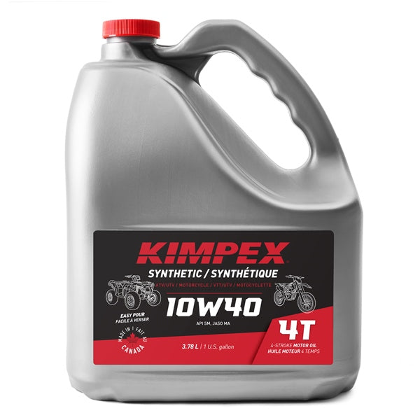 Kimpex 10W40 Moto/ATV 4-STROKES Engine Oil (260621)