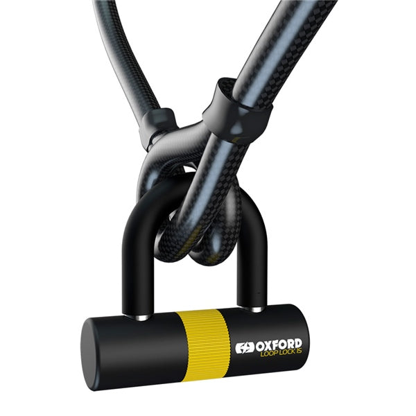 Oxford Products Loop Lock 15 Cable and Padlock (269083)