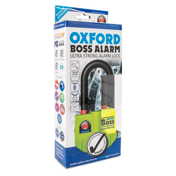 Oxford Products Boss Alarm Ultra Strong Alarm Disc Lock (269299)