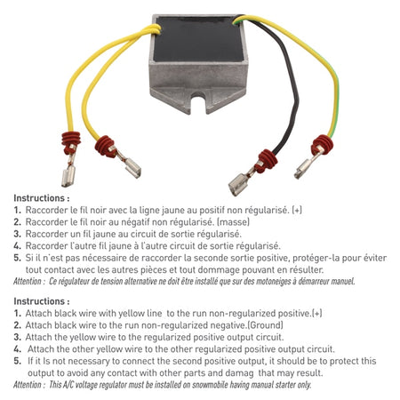 Kimpex Voltage Regulator Rectifier (280549)