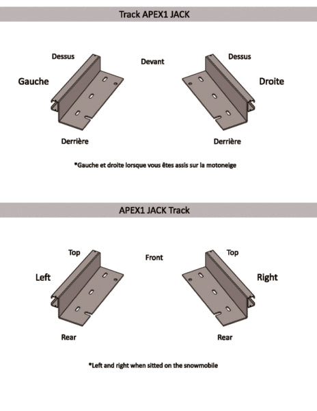 Seat Jack Slide Rail Kit (288068)