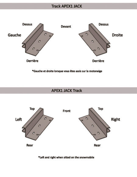 Seat Jack Slide Rail Kit (288068)