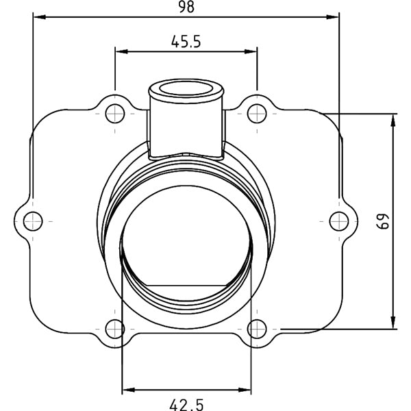 Kimpex Carburetor Adapter Mounting Flange (301723)