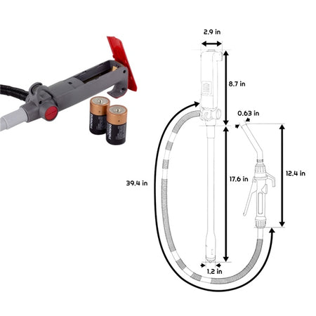 TeraPump Battery Fuel Transfer Pump TREP01 (302250)