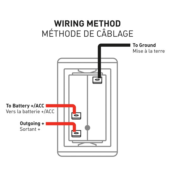 Kimpex Rocker Switch with LED light (302417)