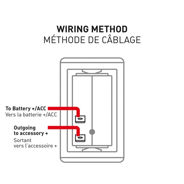 Kimpex Rocker Switch with LED light (302425)