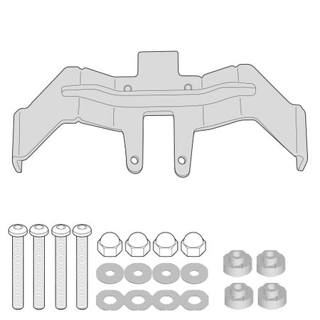 GIVI Specific Kit TO Install 076-TST3110 GSXS1000/F (076-3110KIT)