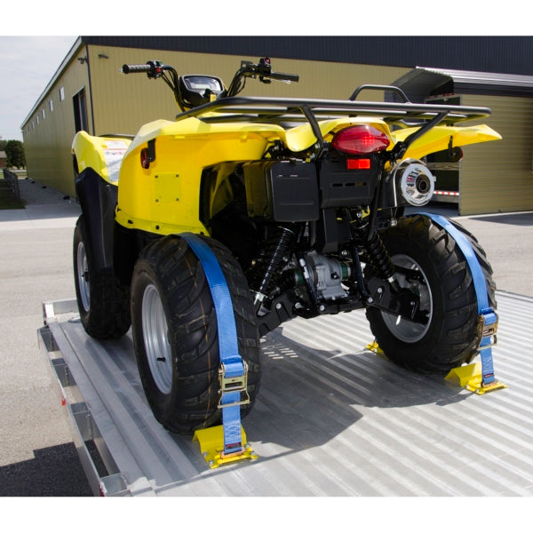 Erickson ATV Wheel Chock and Tie-Down Strap Kit (311660)