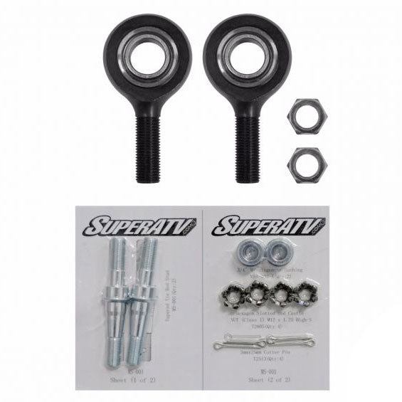 Super ATV Replacement Tie Rod End HD - 4130 Chromoly (313287)