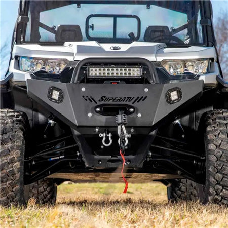 Super ATV Winch Ready Bumper with Light Bar (315823)