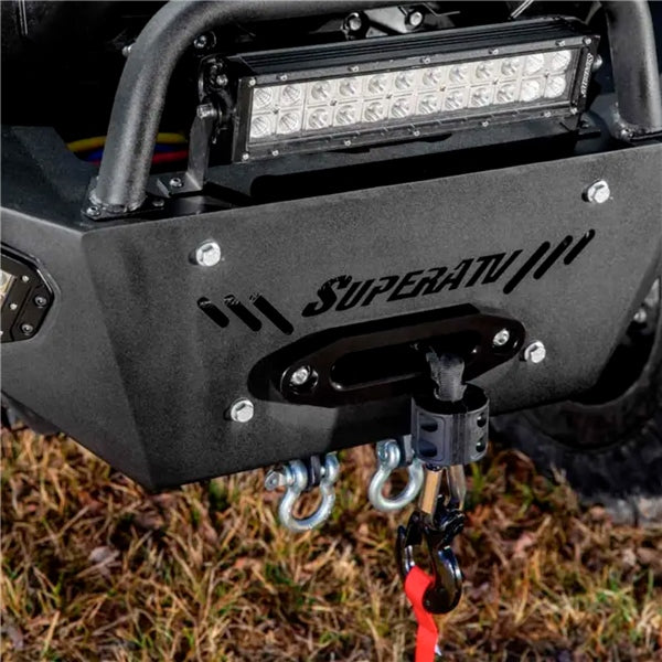 Super ATV Winch Ready Bumper with Light Bar (315823)