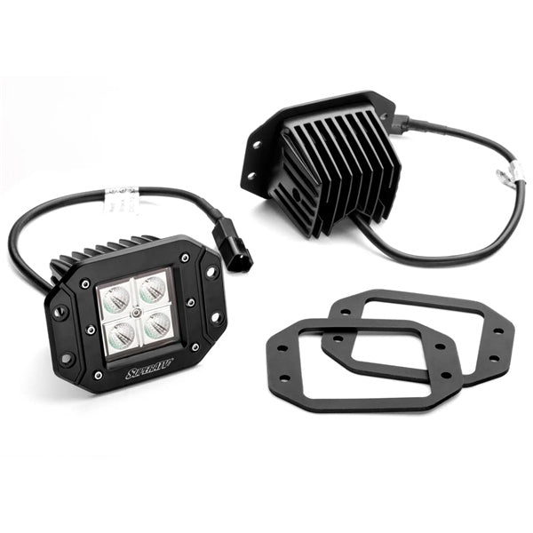 Super ATV 3” LED Recessed Cube Lights (317684)