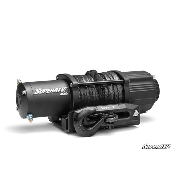 SATV 4500LB WINCH W/SYNTH ROPE (WN-4500-K)