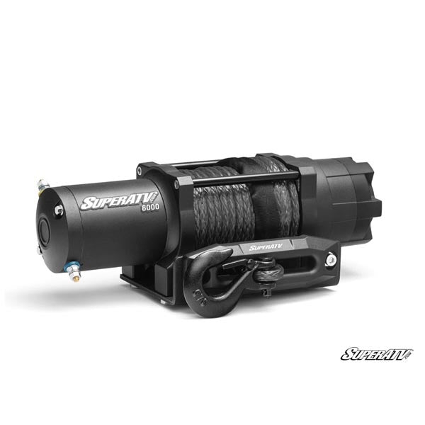 SATV 6000LB WINCH W/SYNTH ROPE (WN-6000-K)