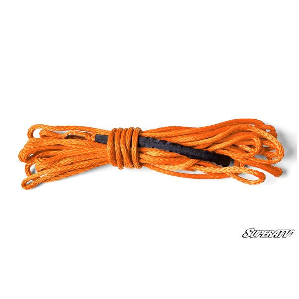 SuperATV Replacement Synthetic Winch Rope (WN-RP-6K-ORG)