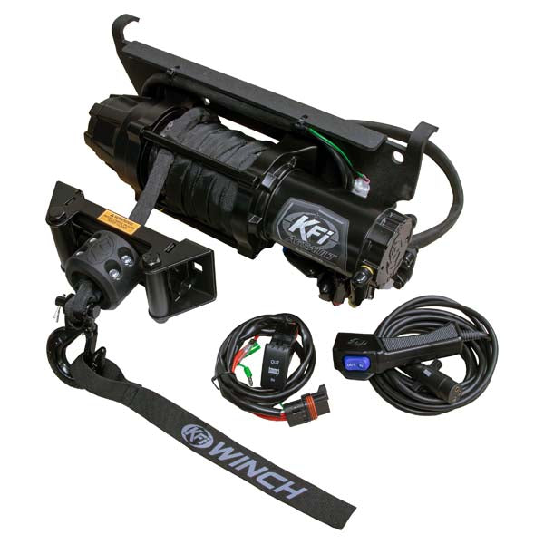 KFI Plug-N-Play 5000lb Synthetic Winch (ASPR-50)