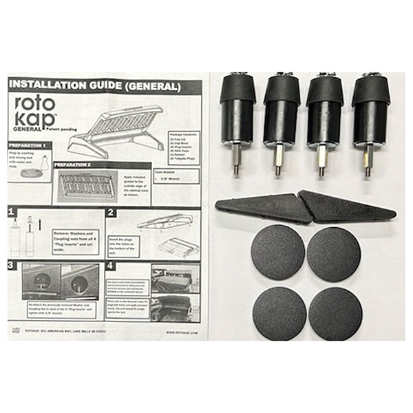 RotoKap General Mount Kit excludes rubber gasket (3041718A)