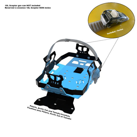 ITEK Gas can bracket kit (335116)