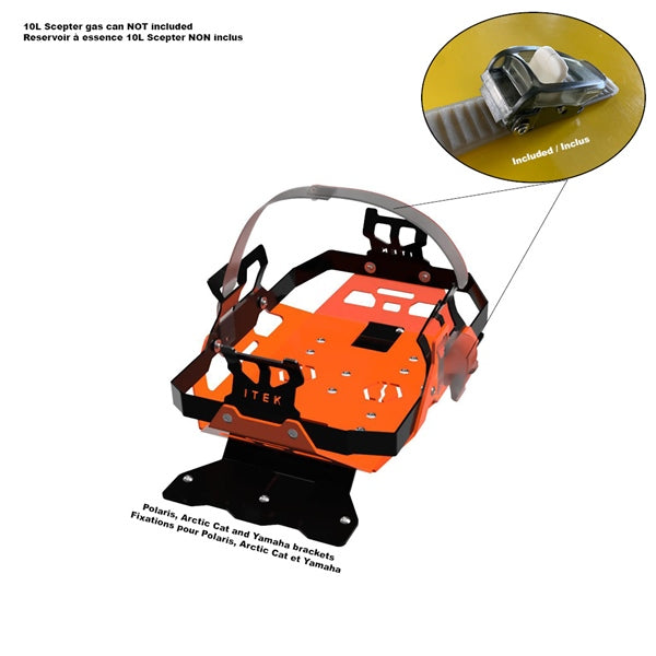 ITEK Gas can bracket kit (335124)