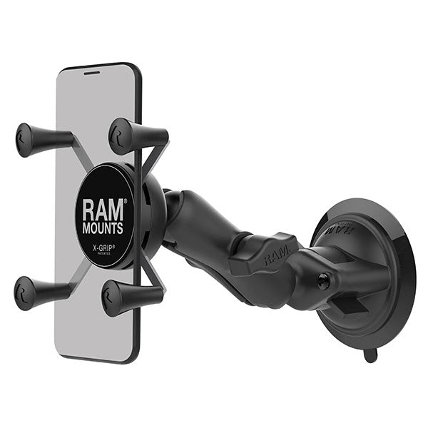 RAM MOUNTS TWIST-LOCK SUCTION CUP X-GRIP PHONE MOUNT