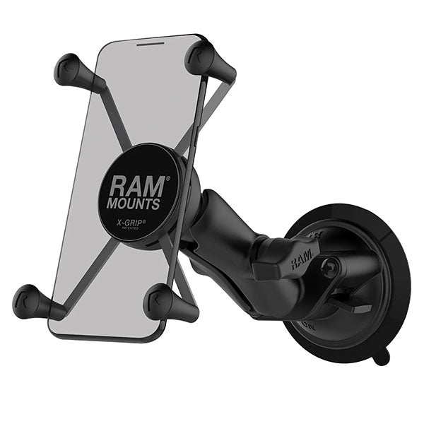 RAM MOUNTS TWIST-LOCK SUCTION CUP X-GRIP PHONE MOUNT