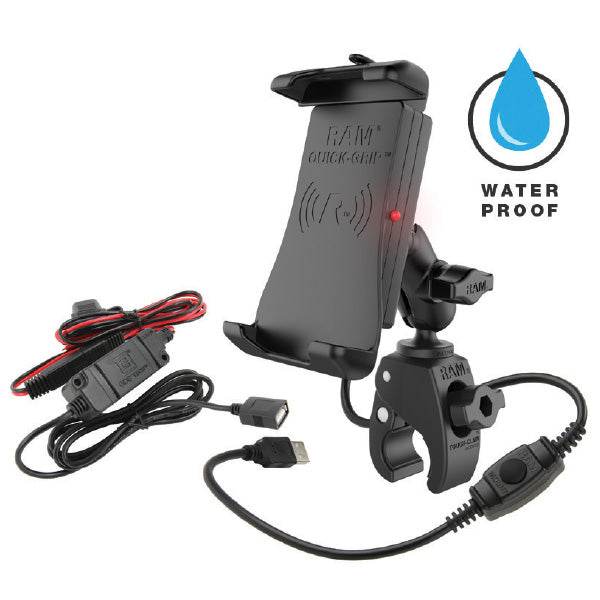 CHARGEUR SANS FIL À PRISE RAPIDE RAM MOUNTS (RAMB-400A-UN14W-V7M1)