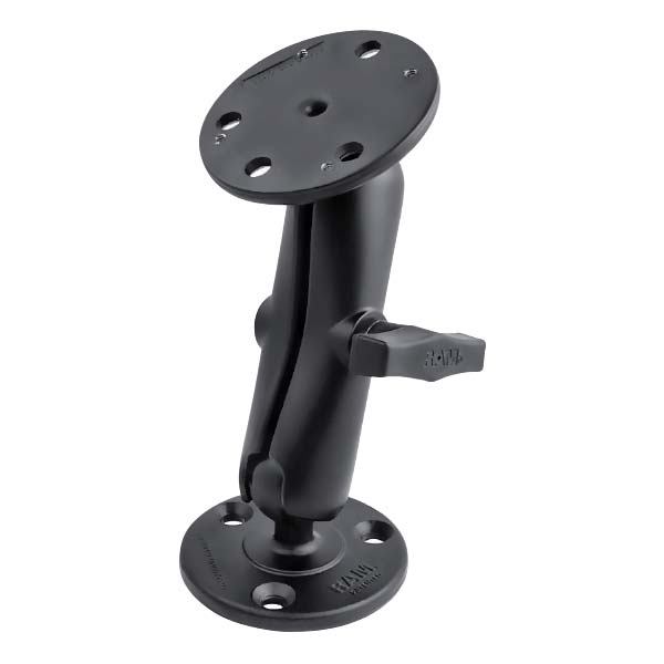 RAM MOUNTS SUPPORT À DOUBLE BILLE PERÇABLE (RAM-101-RYM1)