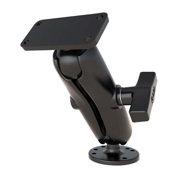 RAM MOUNTS SUPPORT À DOUBLE BILLE PERÇABLE (RAM-202-153-202U)