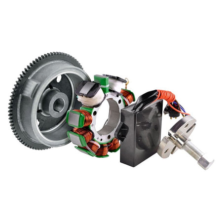 Kimpex HD Stator, Flywheel, Puller, AC/DC Ignition Conversion Kit (345069)