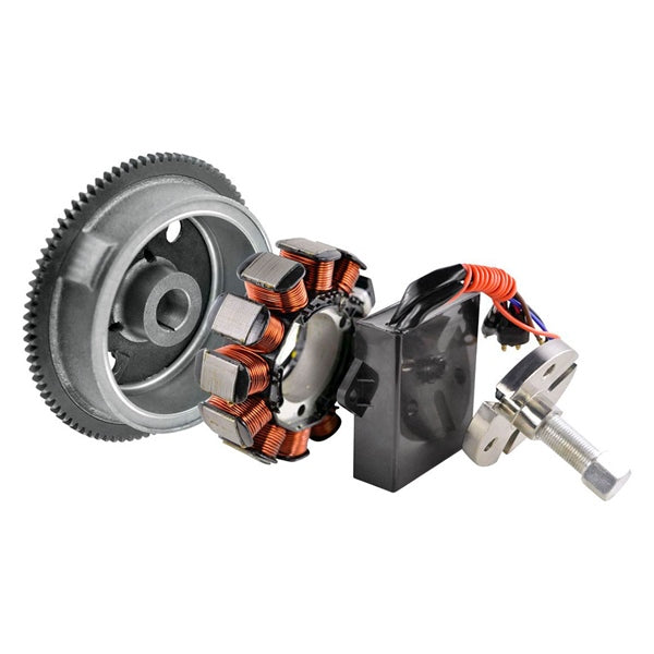 Kimpex HD Stator, Flywheel, Puller, AC/DC Ignition Conversion Kit (345072)