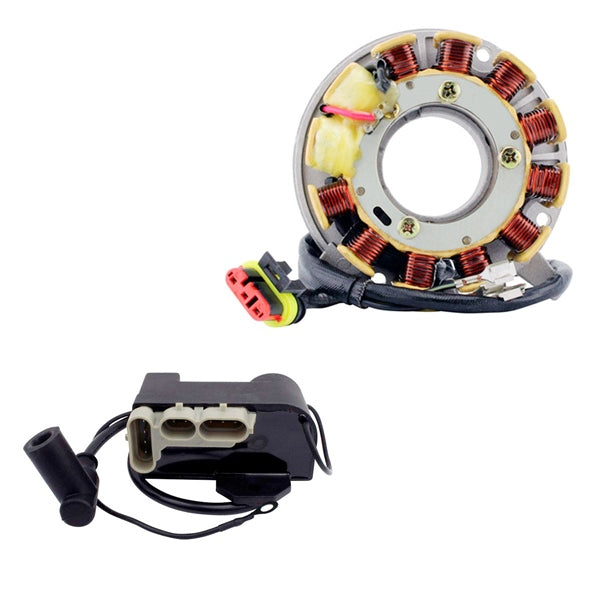 Kimpex HD Ensemble de stator, boîtier CDI et bobine d'allumage (345079)