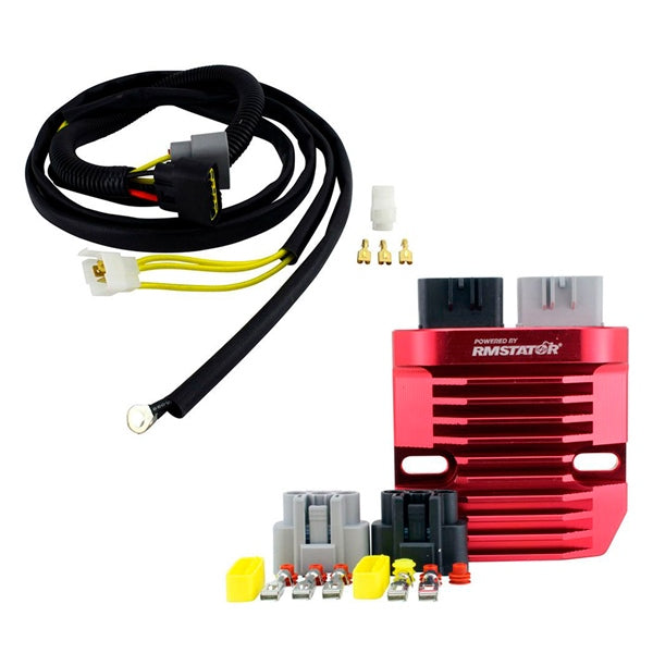 Kimpex HD Aluminum Regulator and SurePower ECM Bypass Harness (345351)