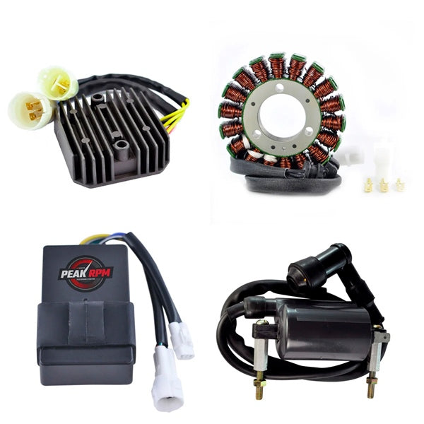 Kimpex HD Stator, CDI Box, Regulator and Ignition Coil Kit (345534)