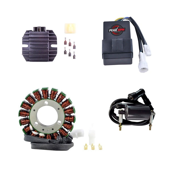 Kimpex HD Stator, CDI Box, Regulator and Ignition Coil Kit (345537)