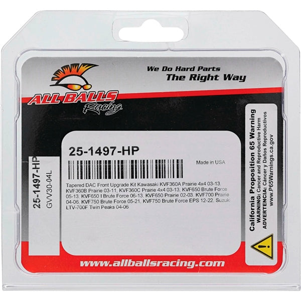 All Balls Tapered DAC Wheel Bearing (347528)