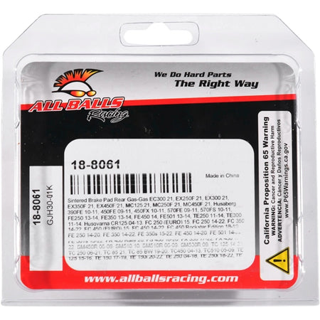 All Balls Brake Pad (350058)